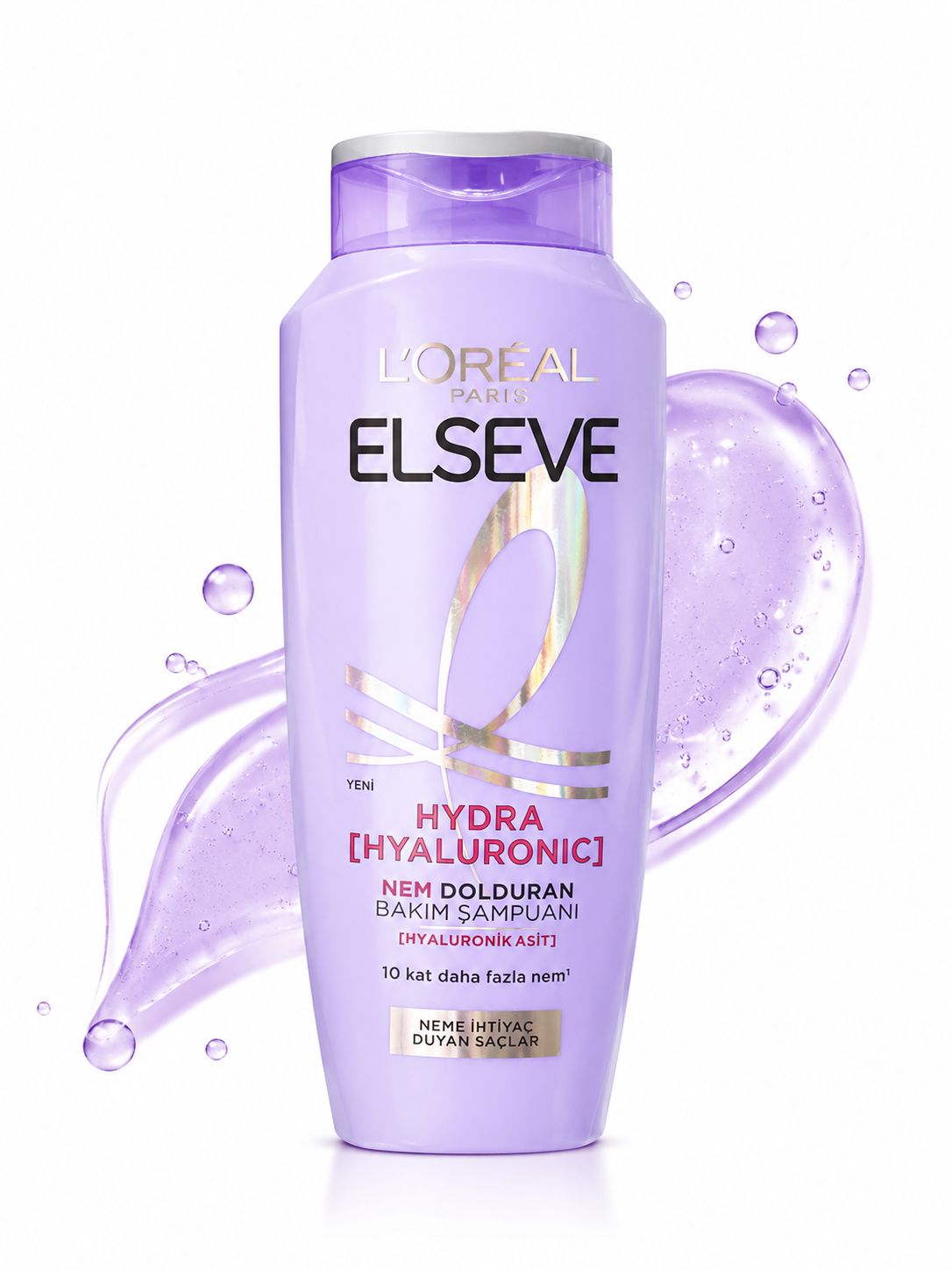 شامپو آبرسان لورال مدل Hydra Hyaluronic مناسب موهای خشک ۳۰۰ میل